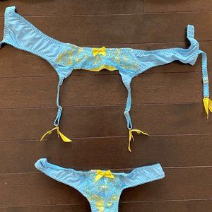 AP Selena Powder Blue Lemon Suspender AP 3 (M)
